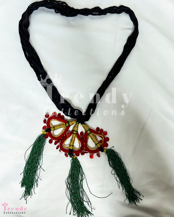 Chulthi Dhago Tassel - Traditional Hair Tying Accessory